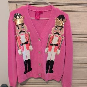 Pink Queen Of Sparkles Nutcracker Sweater